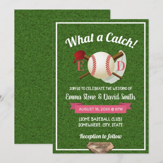 Baseball Thema Sports Weddenschap Kaart (Voorkant / Achterkant)