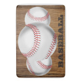 BASEBALL THEME BADMAT (Voorkant Verticaal)