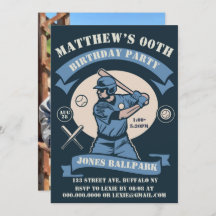 Baseball Theme Birthday