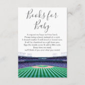 Baseball Theme Books voor Baby Enclosure Kaart (Voorkant)