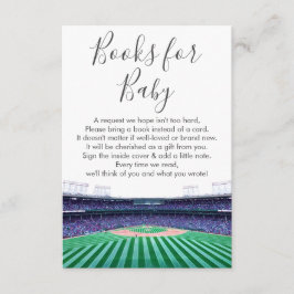 Baseball Theme Books voor Baby Enclosure Kaart