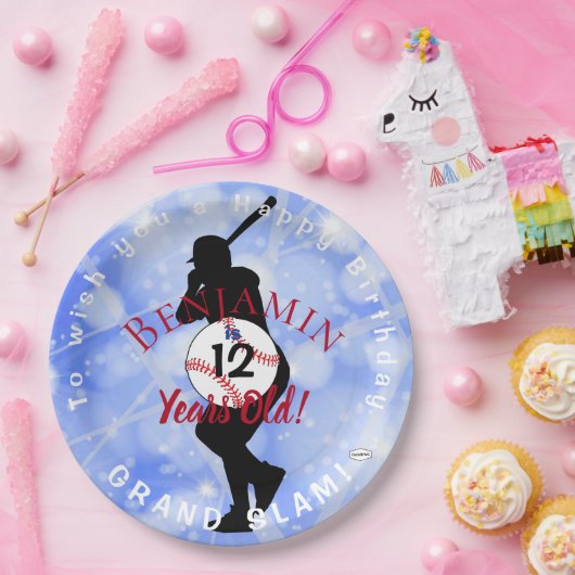 Baseball Theme Paper Bord Birthday HAMbyWG (Feest)