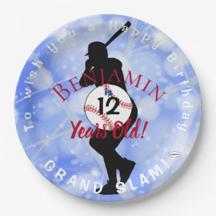 Baseball Theme Paper Bord Birthday HAMbyWG