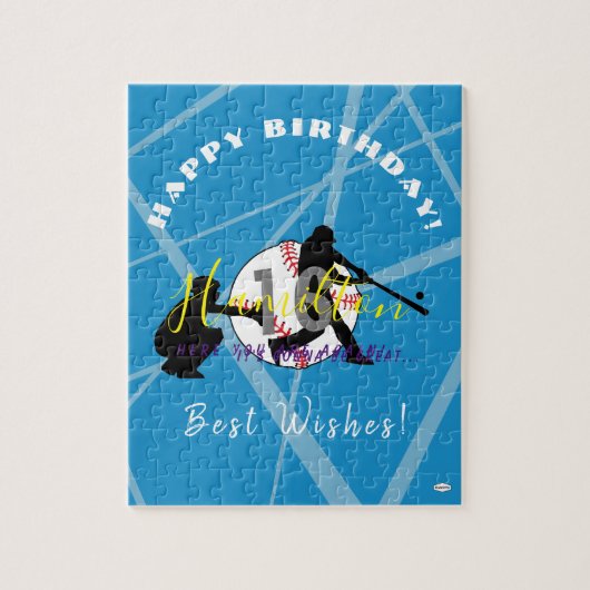 Baseball Theme Puzzle HAMbyWG Legpuzzel (Verticaal)