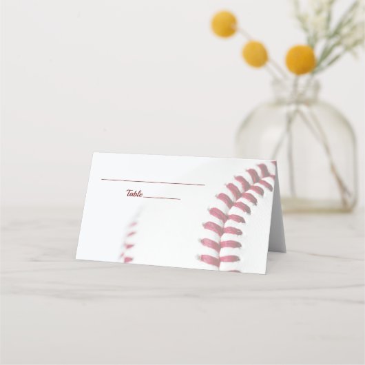 Baseball Theme Weddenschap Plaatskaartje (Voorkant)