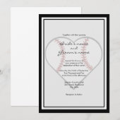 Baseball Theme Weddenschappen Uitnodigingen (Voorkant / Achterkant)