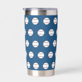 Baseball Thermal Tumbler Geïsoleerde Drinkbeker (Rechts)