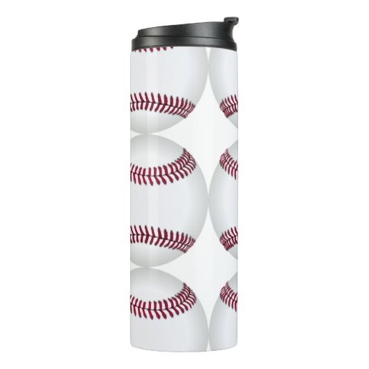 “Baseball” Thermosbeker (Gedraaid links)