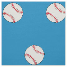 Baseball Thleed Fabric in Sky Blue HAMbyWG
