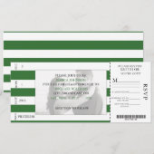 Baseball Ticket Kaart (Voorkant / Achterkant)