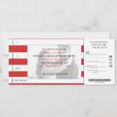 Baseball Ticket Kaart (Voorkant)