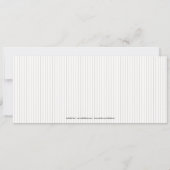 Baseball Ticket Save the Date (Achterkant)