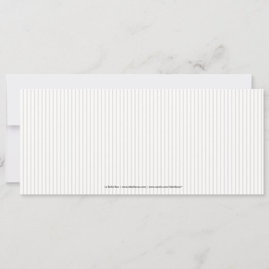 Baseball Ticket Save the Date (Achterkant)