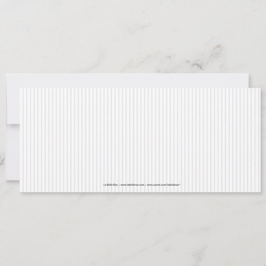 Baseball Ticket Save the Date (Achterkant)