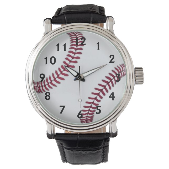 Baseball-tijd Horloge (Voorkant)