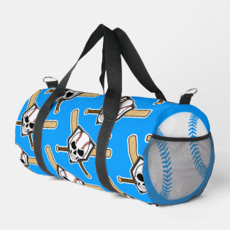 Baseball Til Death Pattern Blue Screwball Graphics Plunjezak