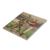  Baseball Tile Tegeltje (Zijkant)
