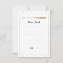 Baseball Time Capsule Kaart