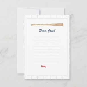 Baseball Time Capsule Kaart