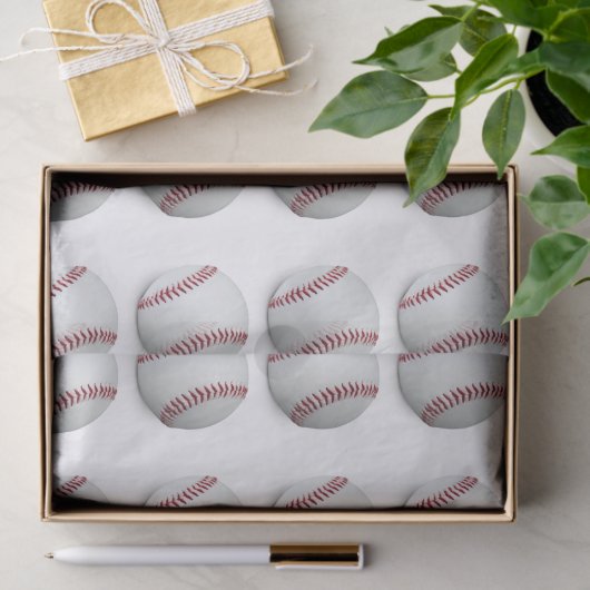 Baseball tissue paper tissuepapier (Geschenk)