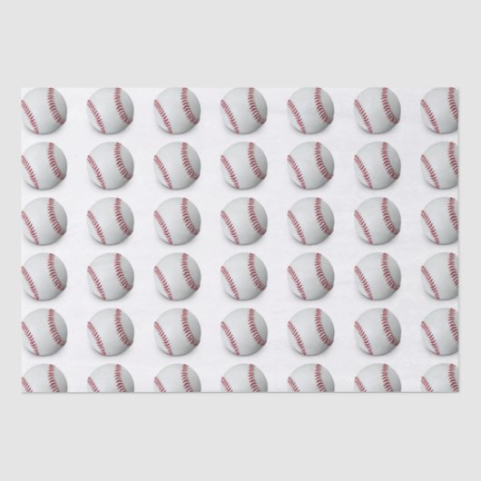 Baseball tissue paper tissuepapier (Voorkant)