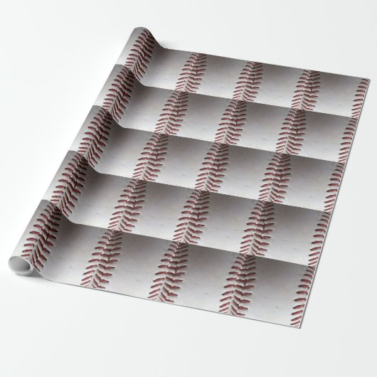 Baseball-titels Cadeaupapier (Uitgerold)