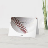 Baseball-titels Kaart (Achterkant)