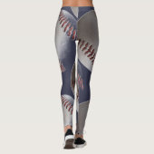 Baseball-titels Leggings (Achterkant)