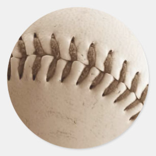 Baseball-titels Ronde Sticker