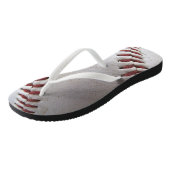 Baseball-titels Teenslippers (Schuin)