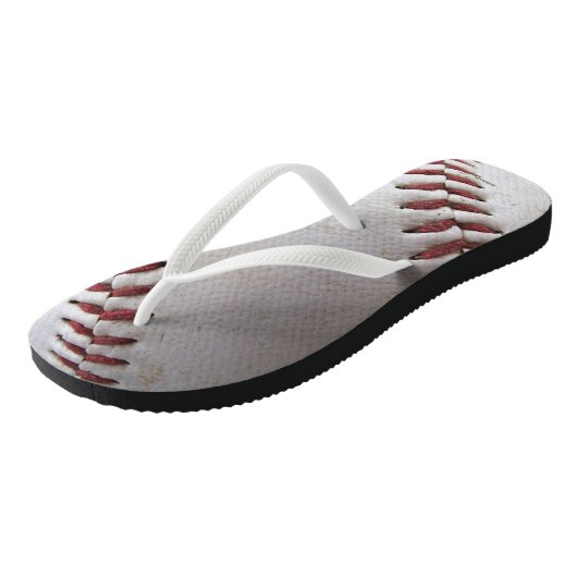 Baseball-titels Teenslippers (Schuin)
