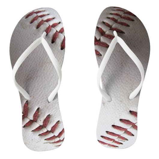 Baseball-titels Teenslippers (Voetbed)