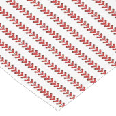 Baseball-titels Verticale Stripes Patroonkunst Korte Tafelloper (Hoek)