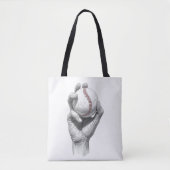 Baseball Tote Bag (Voorkant)