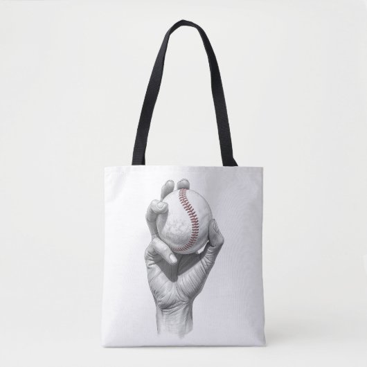 Baseball Tote Bag (Voorkant)