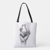 Baseball Tote Bag (Achterkant)