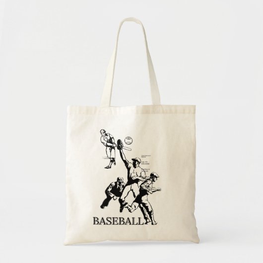 BASEBALL TOTE BAG (Voorkant)