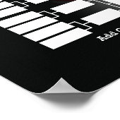 Baseball Tournament Bracket for 32 Teams Poster (Hoek)