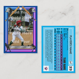 Baseball Trading Kaart Miami Frt - Aangepaste vlek Contactkaartje