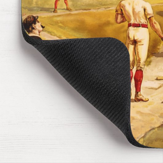 Baseball-trekmousepad Muismat (Hoek)