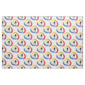 Baseball Tricolor Emblem Stof (Fat Quarter)