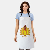 Baseball Turkey Thanksgiving Softball Turkey Man W Schort (Gedragen)