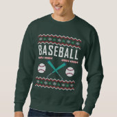 Baseball Ugly met kerstkeuken Trui (Voorkant)