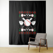 Baseball Ugly met kerstkeuken Wandkleed (In situ)
