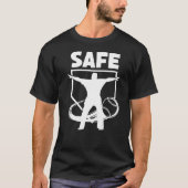 Baseball Umpire Best Umpire Calls Safe T-shirt (Voorkant)