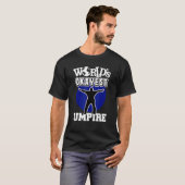 Baseball Umpire Okayest Blue Ever 2 T-shirt (Voorkant volledig)