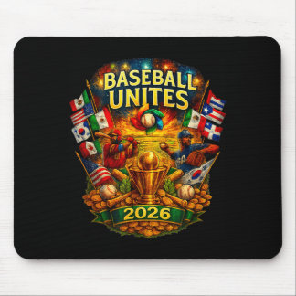 Baseball unites the world 2026 global fan graphic  muismat