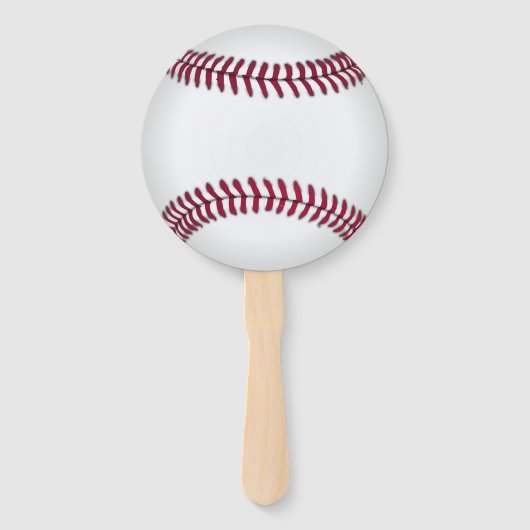 BaseBall-veilingpeddel Handwaaier (Voorkant)