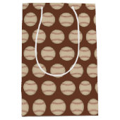 Baseball Verjaardag Kerstcadeau Tas Medium Cadeauzakje (Voorkant)