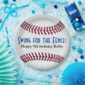 Baseball-verjaardagspapier bord (Feest)